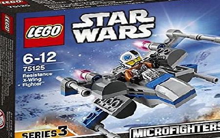 LEGO 75125 Star Wars Resistance X-Wing Fighter Building Set - Multi-Coloured