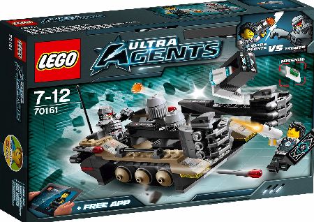 Lego Agents Tremor Track Infiltration 70161