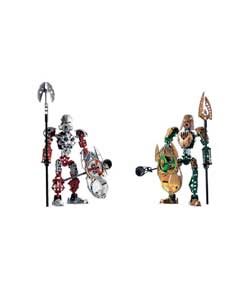Lego Bionicle Toa Iruini & Norik Twin Pack