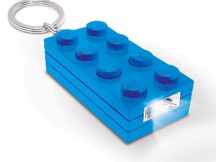Lego Blue 2 x 4 Brick Keylight