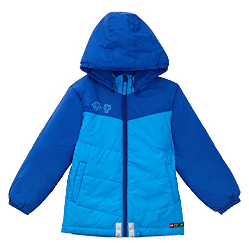 Boys Lego Blue Hooded Coat Jacket Junior (7 YRS - Blue)
