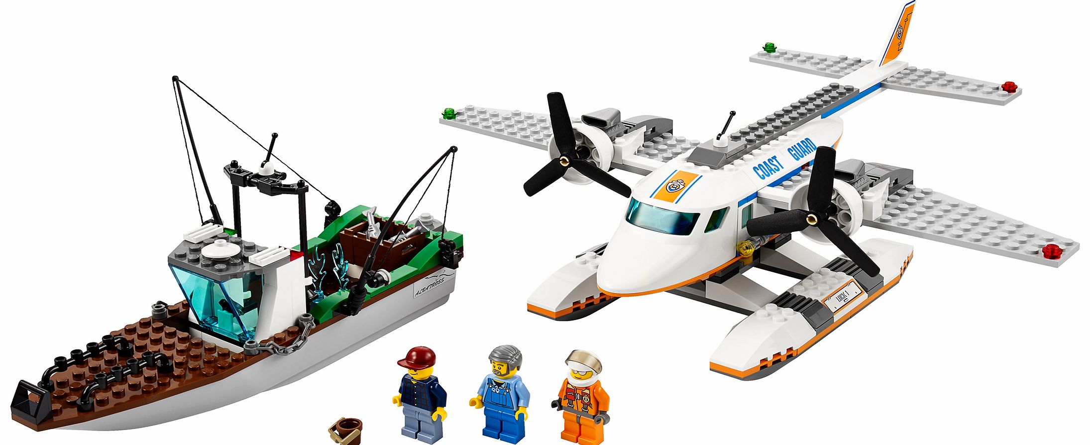 Lego City Coast Guard Plane 60015