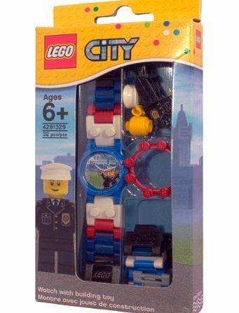 LEGO City Policeman Kids Watch with minifigure 4291329