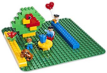Lego DUPLO - Green Baseplate 2304