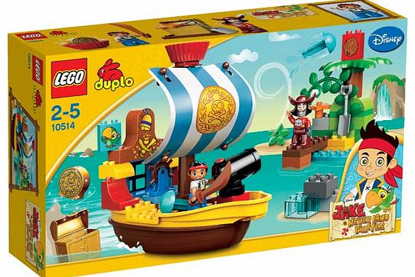 LEGO DUPLO Jakes Pirate Ship Bucky - 10514