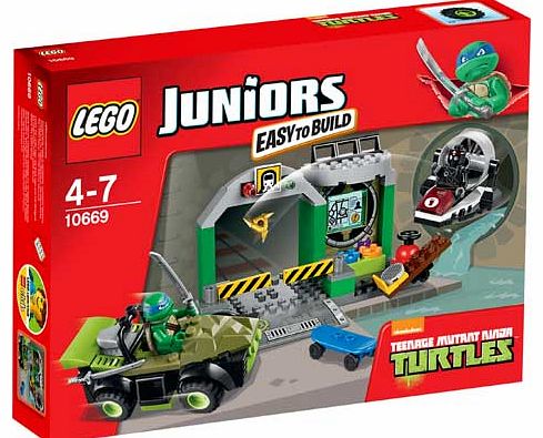 Turtles LEGO Juniors 10669: Turtles Lair