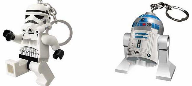 LEGO LED Lite Key Light - R2-D2 & Storm Trooper
