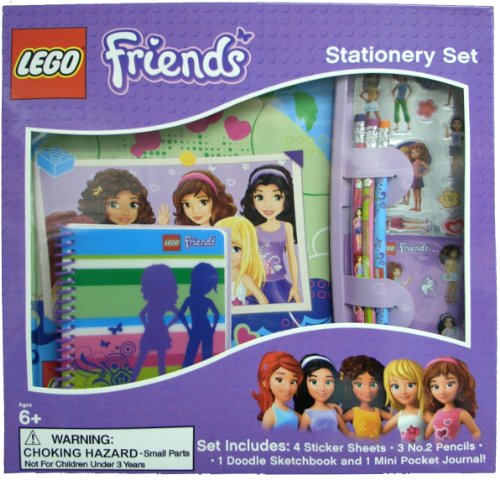 LEGO  Friends Boxed Stationery Set