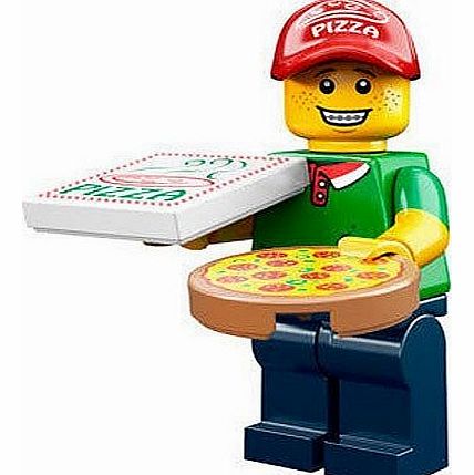 LEGO  Minifigure - Series 12 - Pizza Deliver Man - 71007