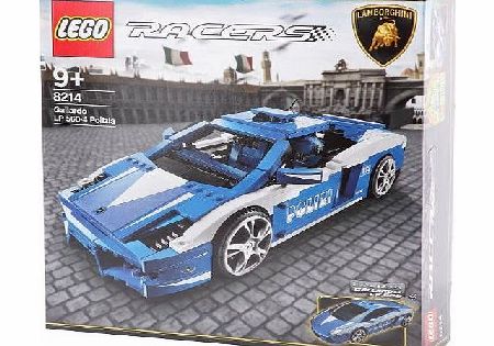 LEGO  Racers 8214 Lamborgihini Gallardo Lp 560-4 Polizia