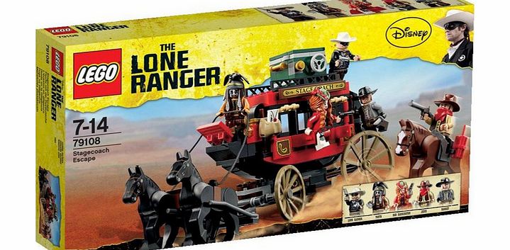 Lego Lone Ranger - Stagecoach Escape - 79108