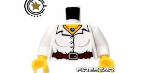 Lego Mini Figure Torso - Blouse With Belt