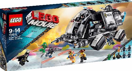 Lego Movie Super Secret Police Dropship 70815