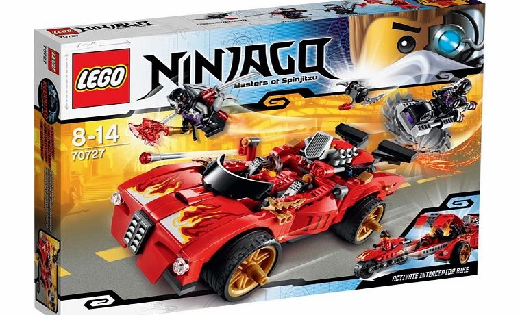 Lego Ninjago - Playthemes - X-1 Ninja Charger - 70727