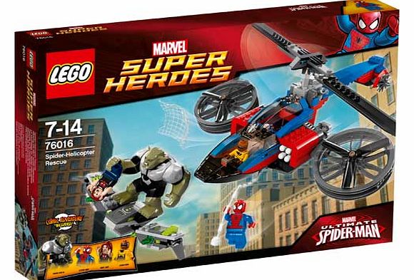 LEGO Spider Helicopter Rescue - 76016