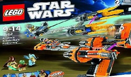 LEGO Star Wars 7962: Anakins and Sebulbas Podracers