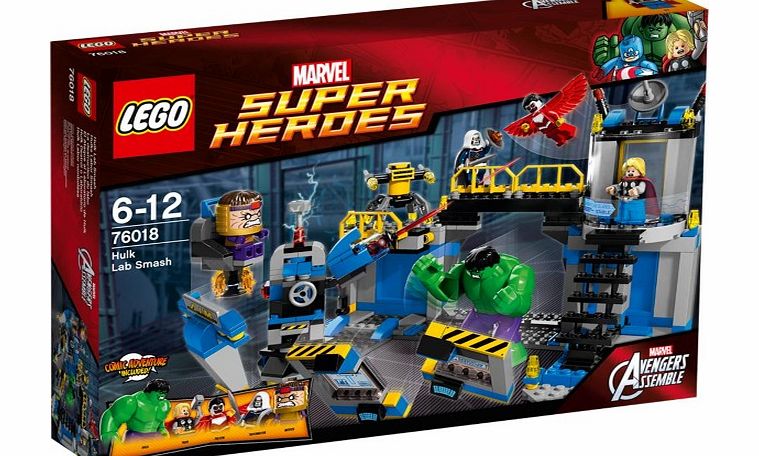 Lego Super Heroes Marvel - Hulk Lab Smash (76018)