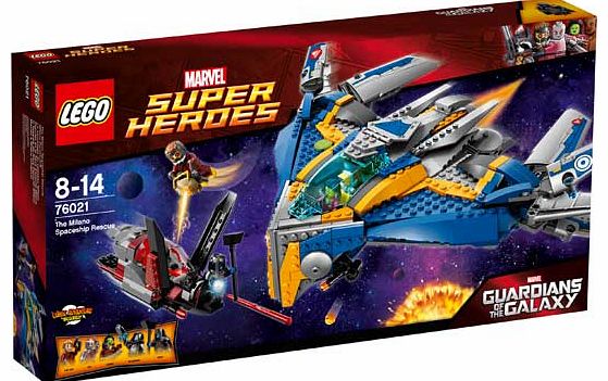 Marvel 3 LEGO Super Heroes 76021: The Milano Spaceship Rescue