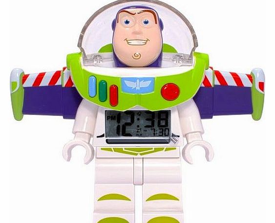 Toy Story Buzz Lightyear Minifigure Clock