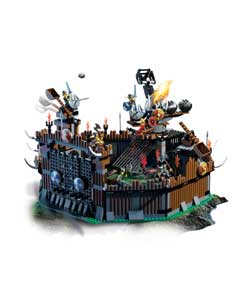 Lego Viking Fortress vs the Fafnir Dragon