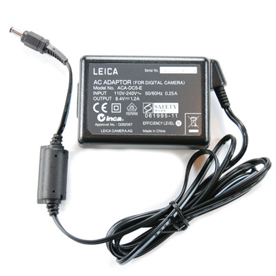 AC Charger and Mains Adaptor for V-Lux 1