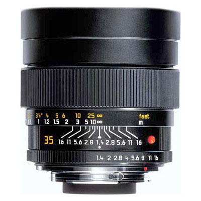 Summilux-M 35mm f/1.4 Aspheric Lens - Black