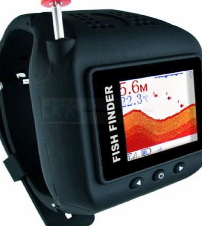 Leisure Pursuits Wireless Fish Finder Sonar Watch. Rod, Boat, Kayak, Canoe