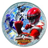 Pack of 8 Power Rangers Operation Overdrive Luncheon Plates