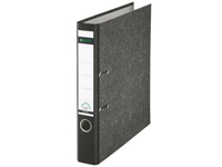 A4 black recycled board lever arch file