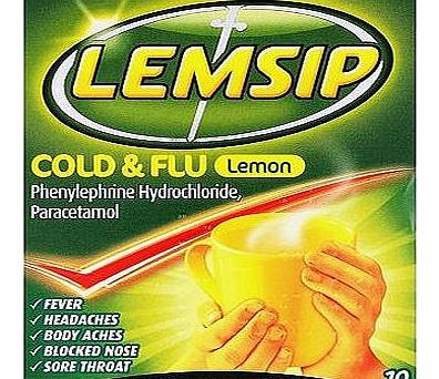 Cold & Flu Lemon Flavours- 10 Sachets