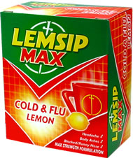 Cold + Flu Max Strength Lemon Sachets 10x
