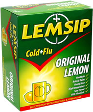 Cold + Flu Original Lemon 10x