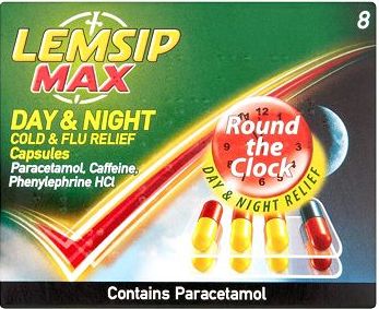 lemsip Max Day and Night Cold and Flu Relief