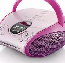 Lenco  SCD-24 CD / MP3 Radio - pink