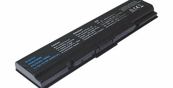6-cell Li-ion 10.80V 5200mAh High Quality Laptop Battery Replacement for Toshiba Satellite A200 A203 A205-s4607 A205-s4617 A300 A300d A305 A305d A305-s6825 A305-s6829, L200 L201 L202 L203 L205 L300 L3