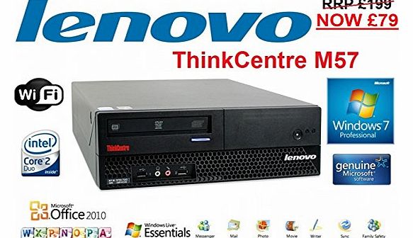 *LATEST* Lenovo ThinkCentre M57 Series SFF Windows 7 Desktop PC Computer