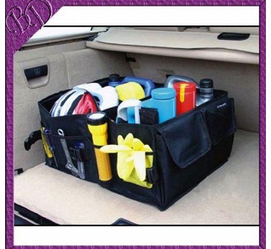 Car Boot Tidy Bag Organiser Storage Multi-use Tools auto kit box