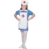 Lets-Have-A-Party.co.uk Child Nurse Costume - Medium