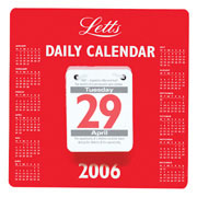 Letts 2006 Daily Tear Off Calendar
