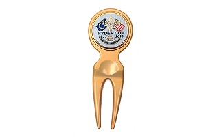 Level 4 Ryder Cup Magnetic Marker and Pitchfork