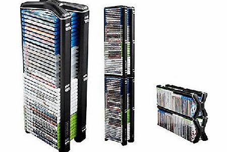 36 GAME/DVD Storage DVD Unit Gaming XBOX PLAYSTATION BLU RAY DVD STORAGE MEDIA STORAGE Rack