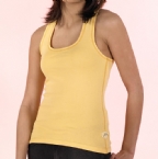 Womens Tank T-Shirt Yellow