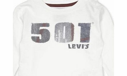 Levis Marlow2 Baby Boys T-Shirt White 6 Months