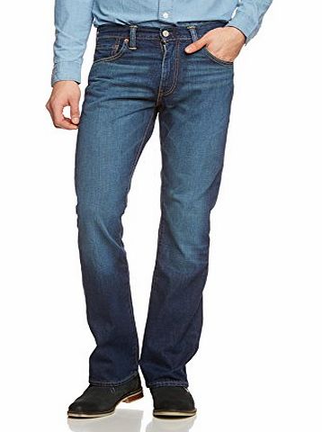 Levis Mens 527 Low Boot Cut Jeans, Blue (Eli), W34/L32
