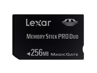 LEXAR 256MB Memory Stick Pro Duo Game Edition