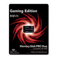 Lexar 512MB Memory Stick Pro Duo Game Edition