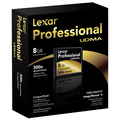 Lexar 8GB 300x Professional UDMA Compact Flash