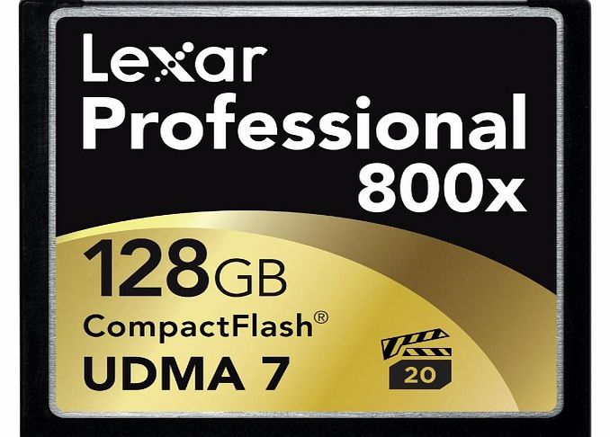 Compact Flash Professional UDMA7 128 GB memory