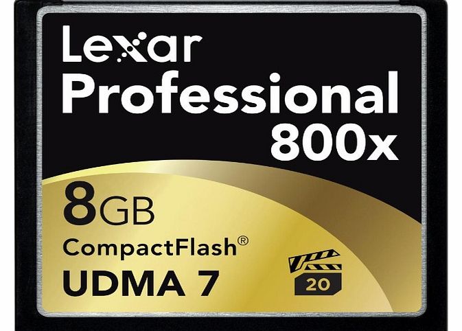 Lexar Compact Flash Professional UDMA7 8 GB (800x)