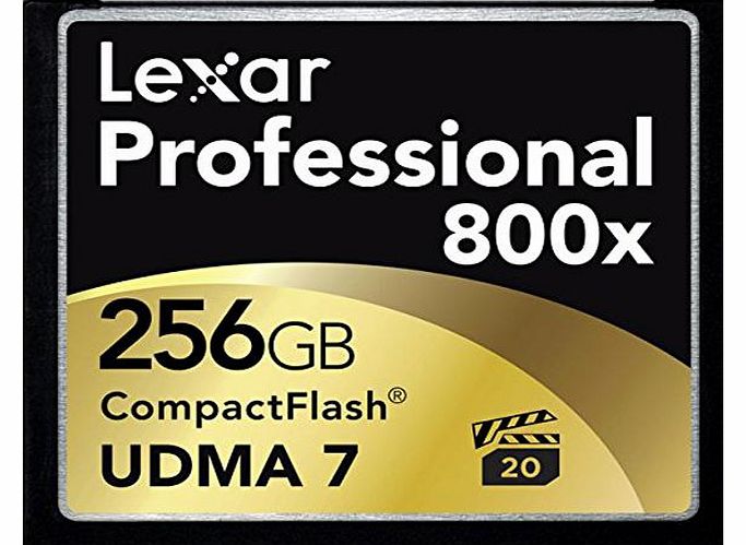 Lexar CompactFlash Professional memory card - 256 GB